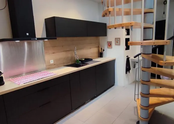 Duplex-4 Pers-clim-stat Gratuit-5mn Centre *